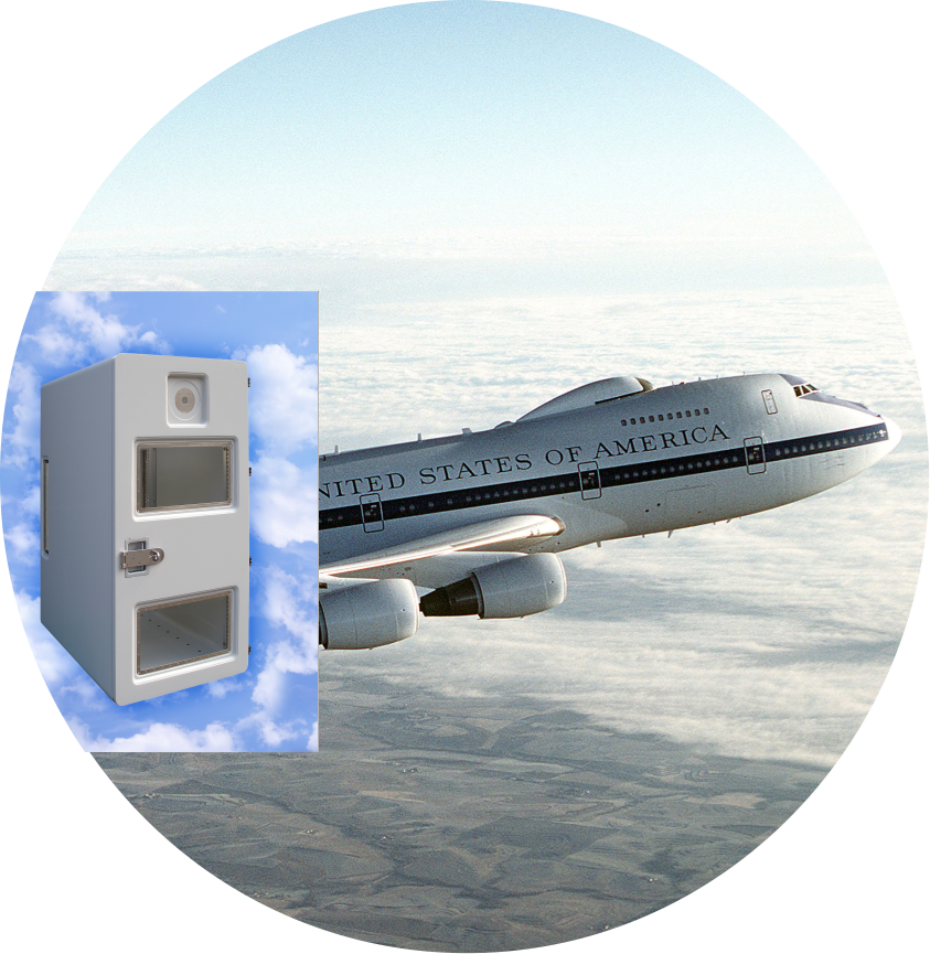 Electronic Enclosures used in E4B Airplanes