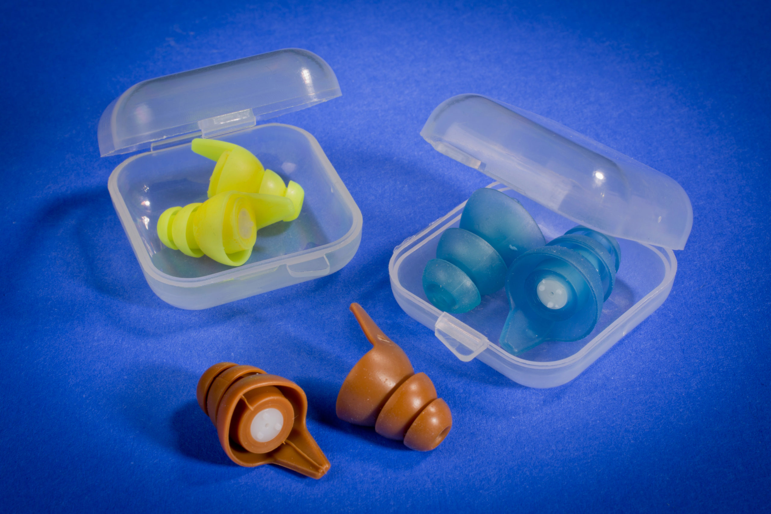 Three Pairs of Hearing Protection Earbuds